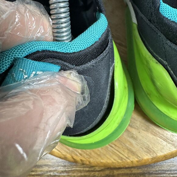 Nike Air Max 270 Shoes Mens Size 11 Black Green Blue DJ5136-001 Sneaker Running - Picture 5 of 12